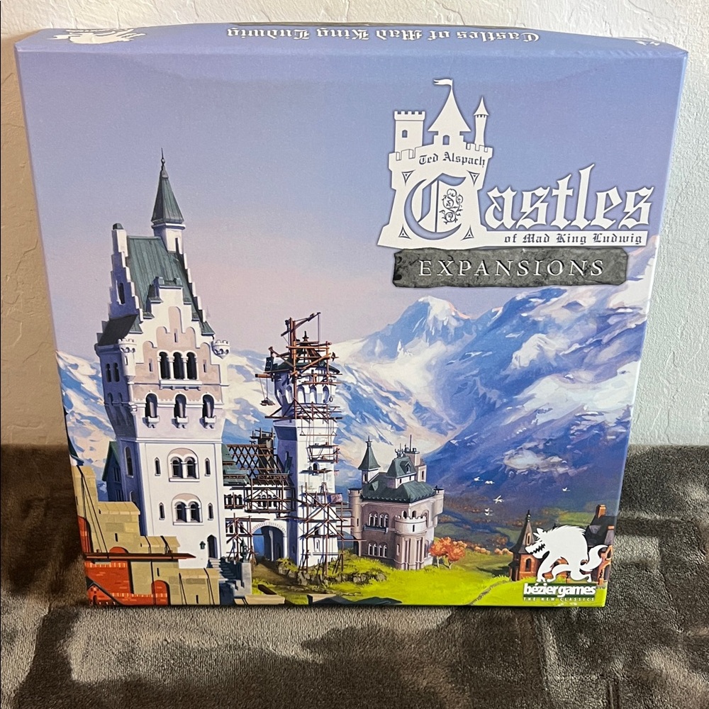Castles of Mad King Ludwig Expansion Board Game